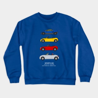 Kei sports car collection Crewneck Sweatshirt